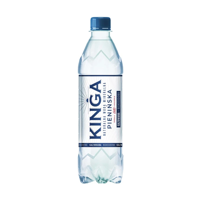 1368x Kinga Pienińska woda mineralna gazowana 0,5 l (cała paleta)
