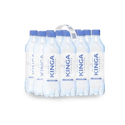 12x Kinga Pienińska woda mineralna gazowana 0,5 l