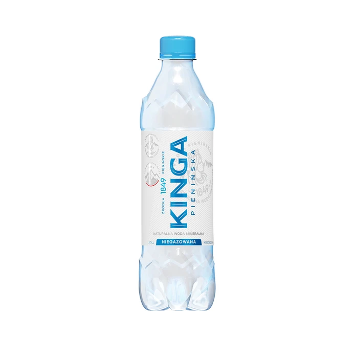 12x Kinga Pienińska woda mineralna niegazowana 0,5 l