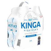6x Kinga Pienińska woda mineralna niegazowana 1,0 l