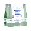 6x Kinga Pienińska woda mineralna gazowana Zielona 0,7 l