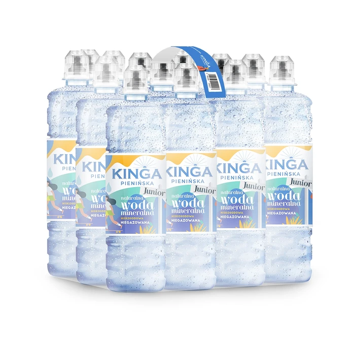 12x Kinga Pienińska JUNIOR woda mineralna niegazowana 500 ml