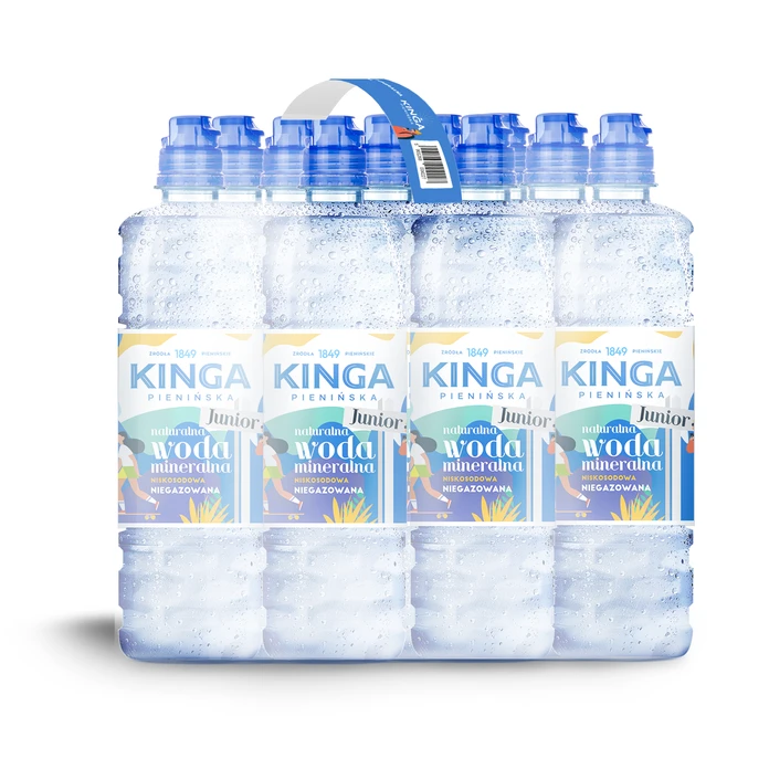 12x Kinga Pienińska JUNIOR woda mineralna niegazowana 500 ml