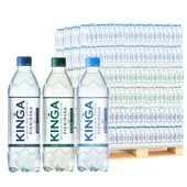 1368x Kinga Pienińska woda mineralna gazowana + niegazowana + naturalna 0,5 l (cała paleta)