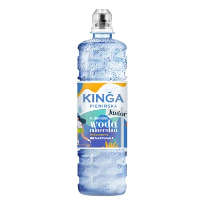 12x Kinga Pienińska JUNIOR woda mineralna niegazowana 500 ml