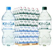 756x Kinga Pienińska woda mineralna niegazowana + naturalna 1,0 l (cała paleta)