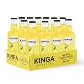 12x Kinga Sparclino Water Drink cytryna 250 ml szkło