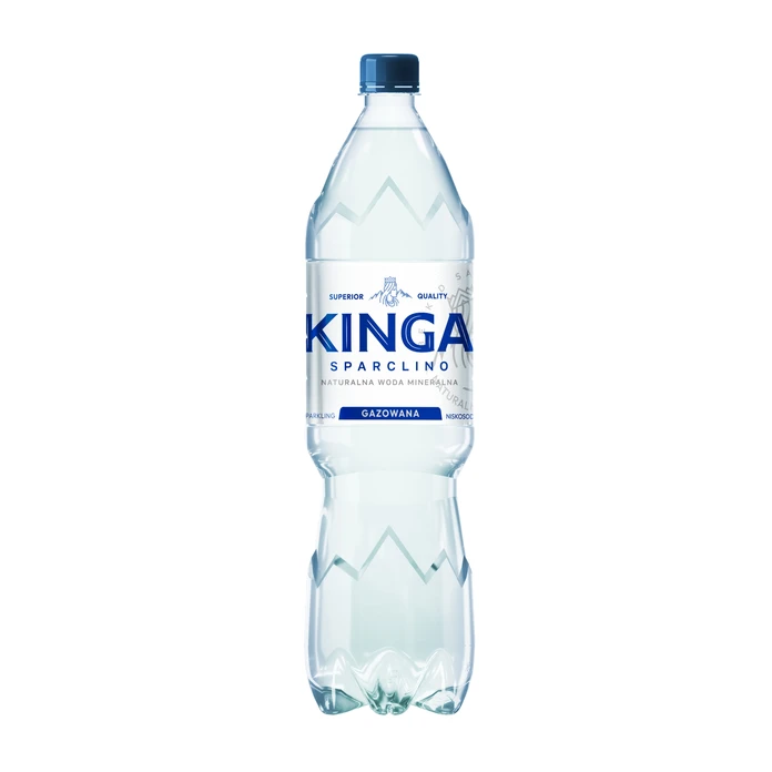 6x Kinga Sparclino woda mineralna gazowana 1,5 l